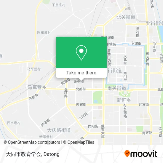 大同市教育学会 map