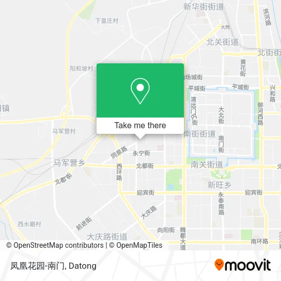凤凰花园-南门 map