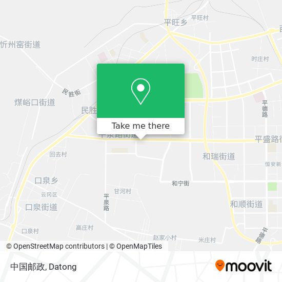 中国邮政 map