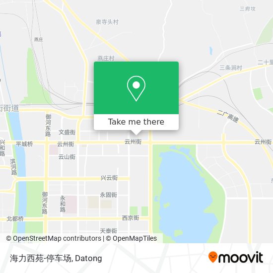 海力西苑-停车场 map