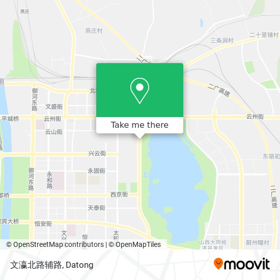 文瀛北路辅路 map