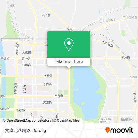 文瀛北路辅路 map
