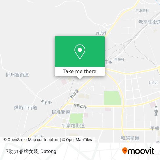 7动力品牌女装 map