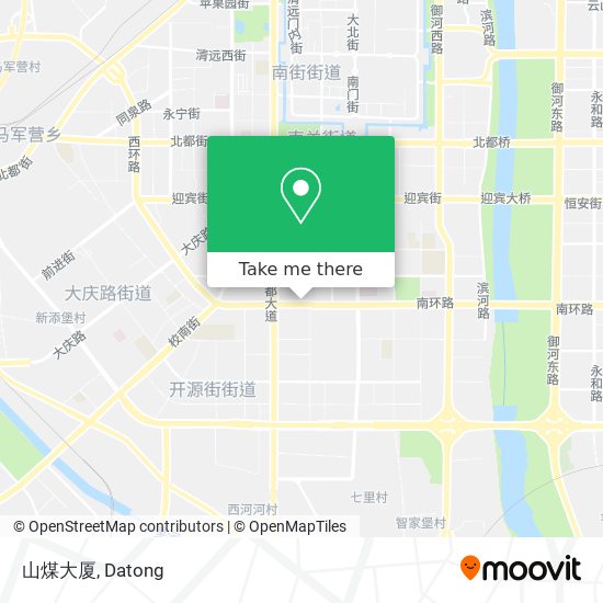 山煤大厦 map