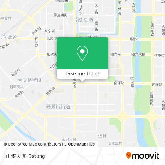 山煤大厦 map