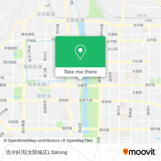 浩汐好洗(太阳城店) map