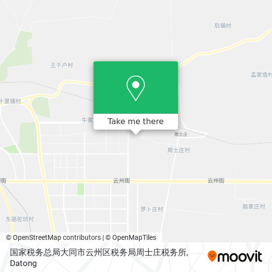 国家税务总局大同市云州区税务局周士庄税务所 map