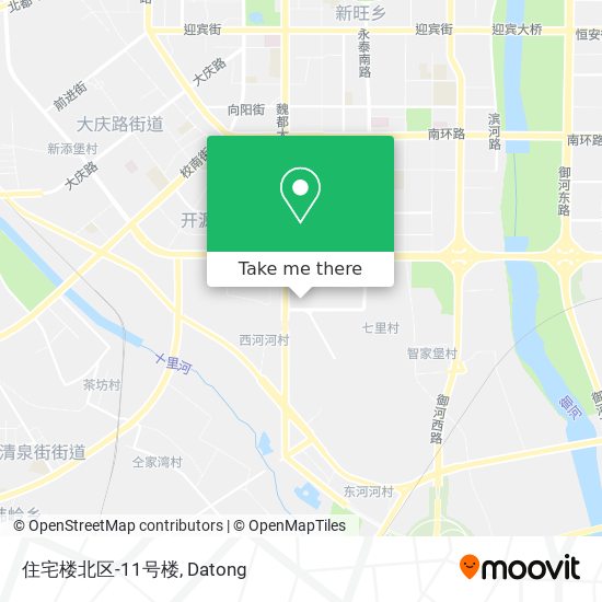 住宅楼北区-11号楼 map