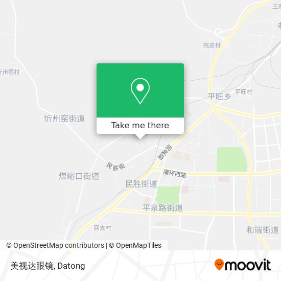 美视达眼镜 map