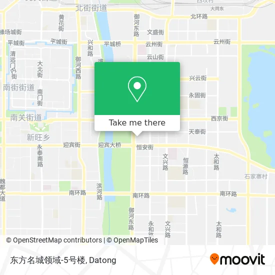 东方名城领域-5号楼 map