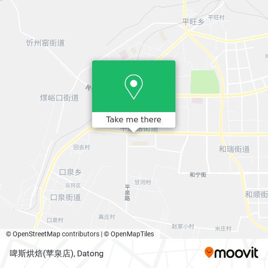 啤斯烘焙(苹泉店) map