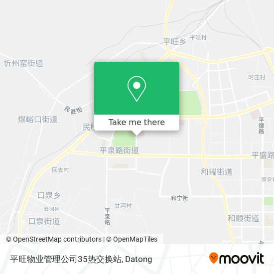 平旺物业管理公司35热交换站 map