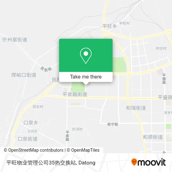 平旺物业管理公司35热交换站 map
