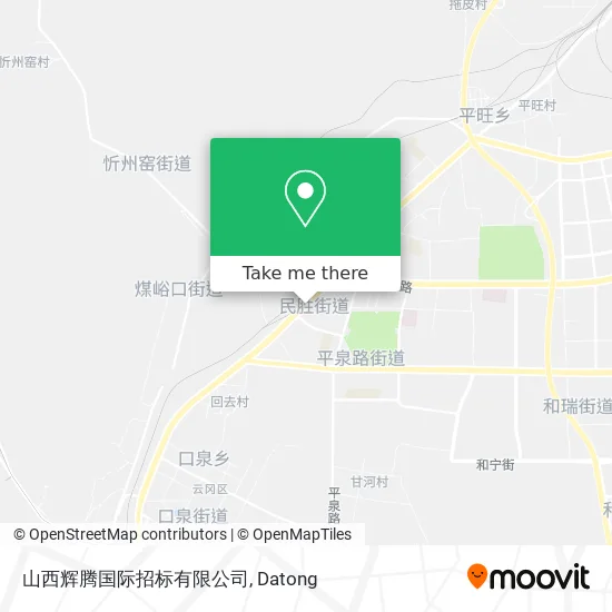 山西辉腾国际招标有限公司 map