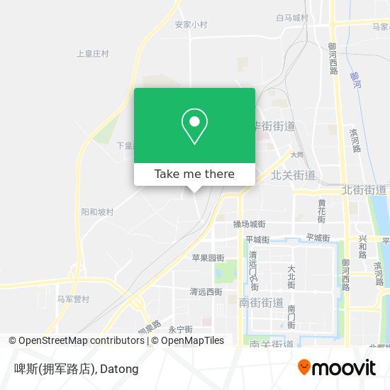 啤斯(拥军路店) map