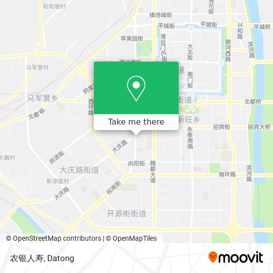 农银人寿 map