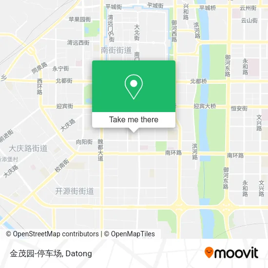 金茂园-停车场 map