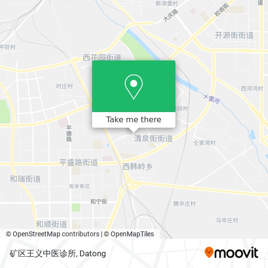 矿区王义中医诊所 map