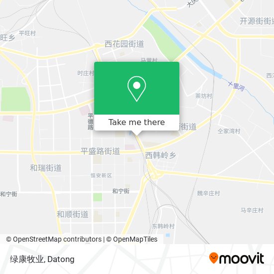 绿康牧业 map