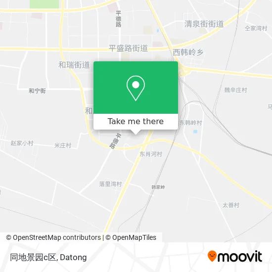 同地景园c区 map