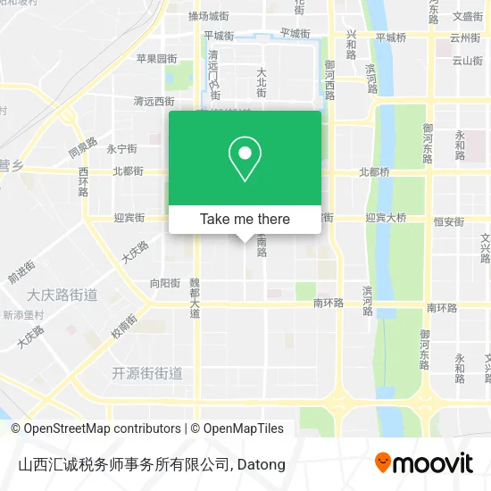 山西汇诚税务师事务所有限公司 map