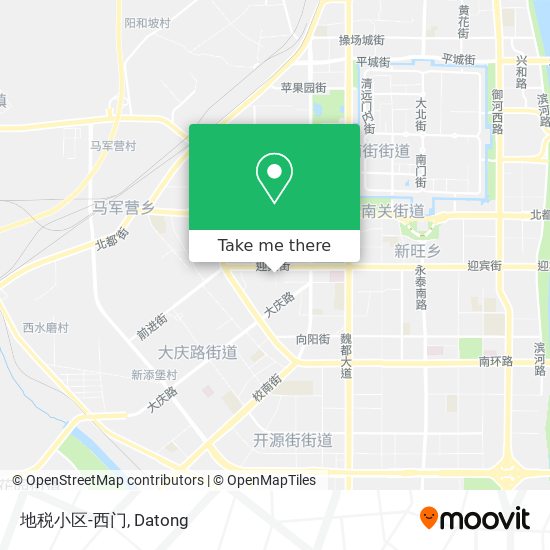 地税小区-西门 map