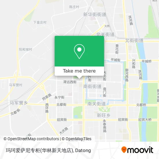 玛珂爱萨尼专柜(华林新天地店) map