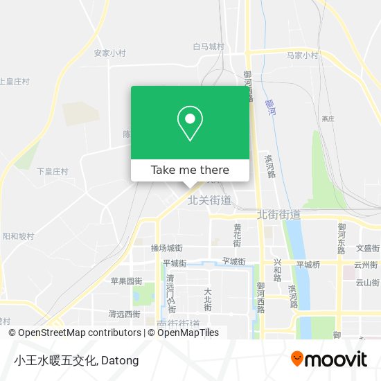 小王水暖五交化 map