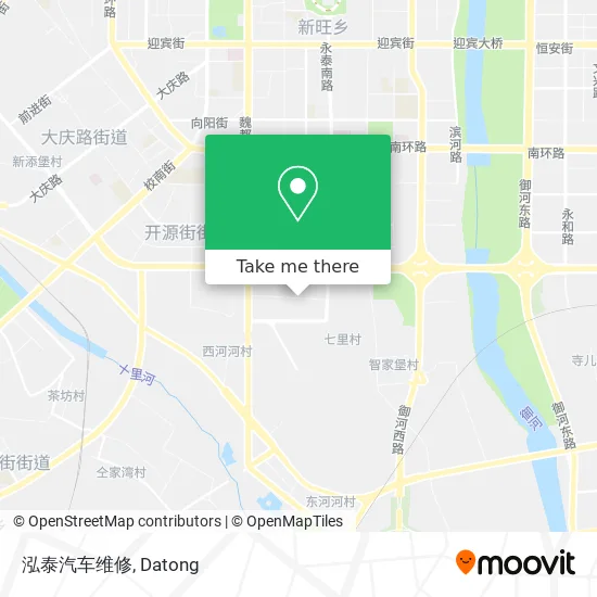 泓泰汽车维修 map