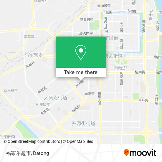 福家乐超市 map