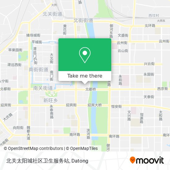 北关太阳城社区卫生服务站 map