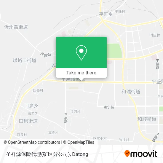 圣祥源保险代理(矿区分公司) map
