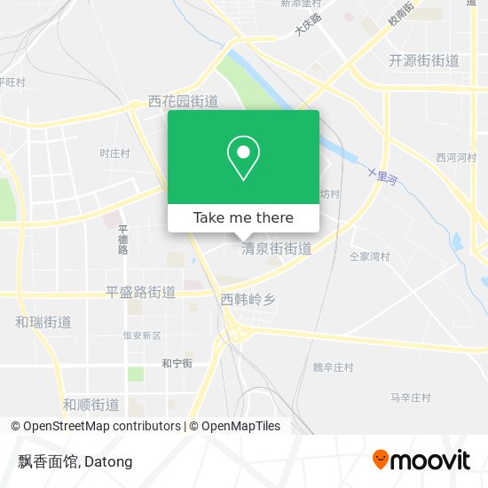 飘香面馆 map