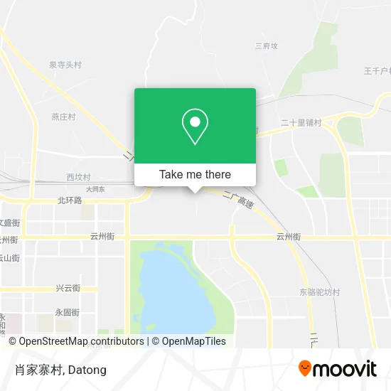肖家寨村 map