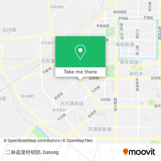 二林蔬菜经销部 map