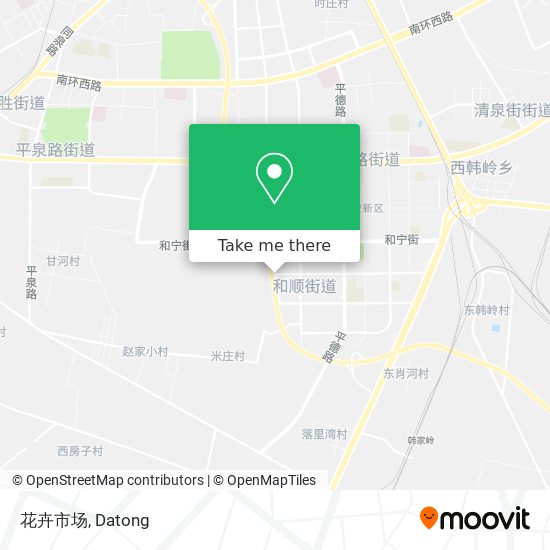 花卉市场 map