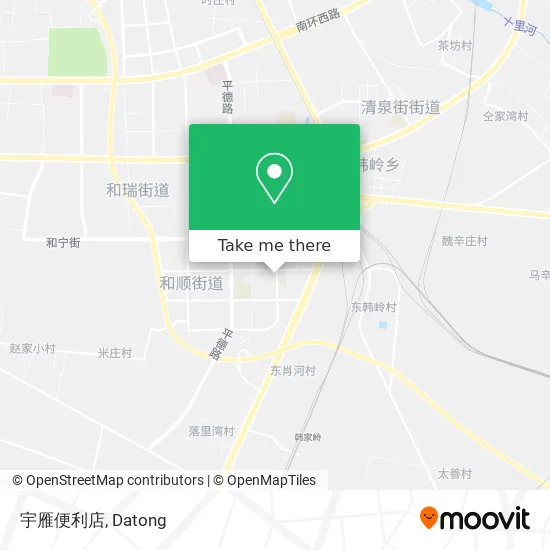宇雁便利店 map