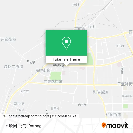 裕欣园-北门 map