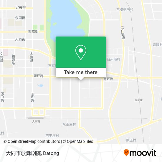 大同市歌舞剧院 map