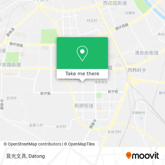 晨光文具 map