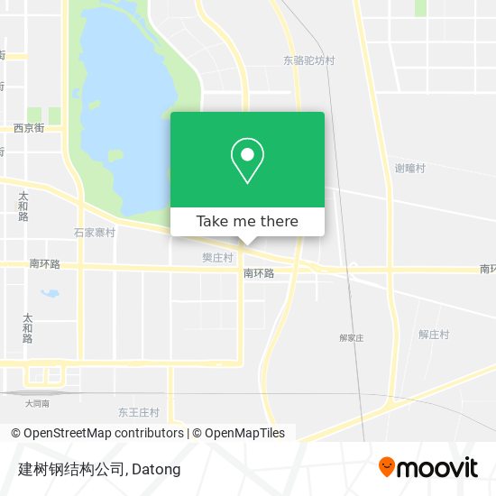 建树钢结构公司 map
