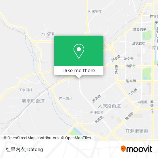 红果内衣 map