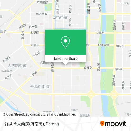 祥益堂大药房(府南街) map
