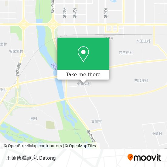王师傅糕点房 map