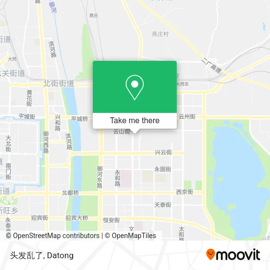 头发乱了 map