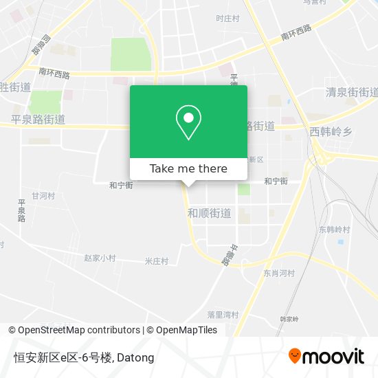 恒安新区e区-6号楼 map