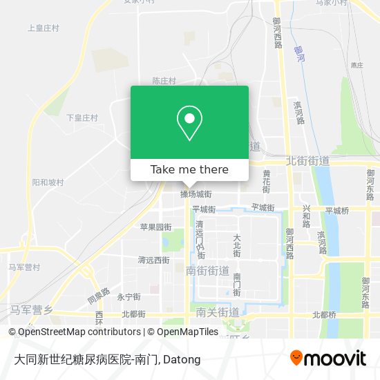 大同新世纪糖尿病医院-南门 map