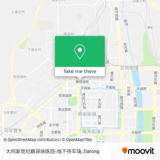 大同新世纪糖尿病医院-地下停车场 map