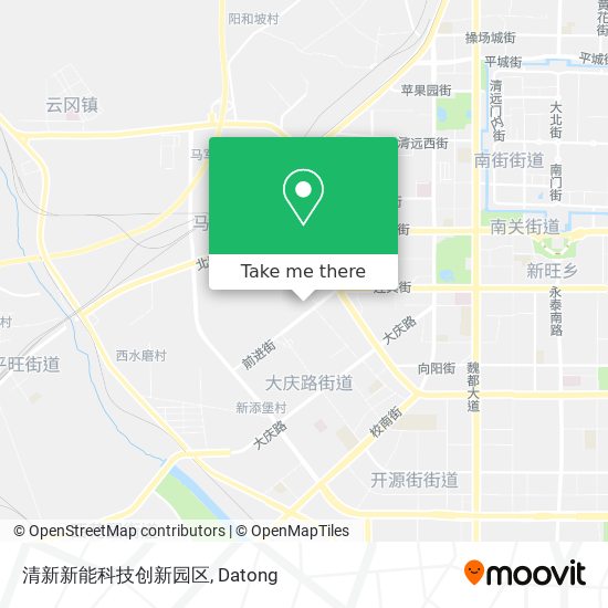 清新新能科技创新园区 map