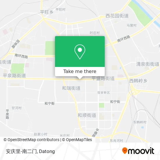 安庆里-南二门 map